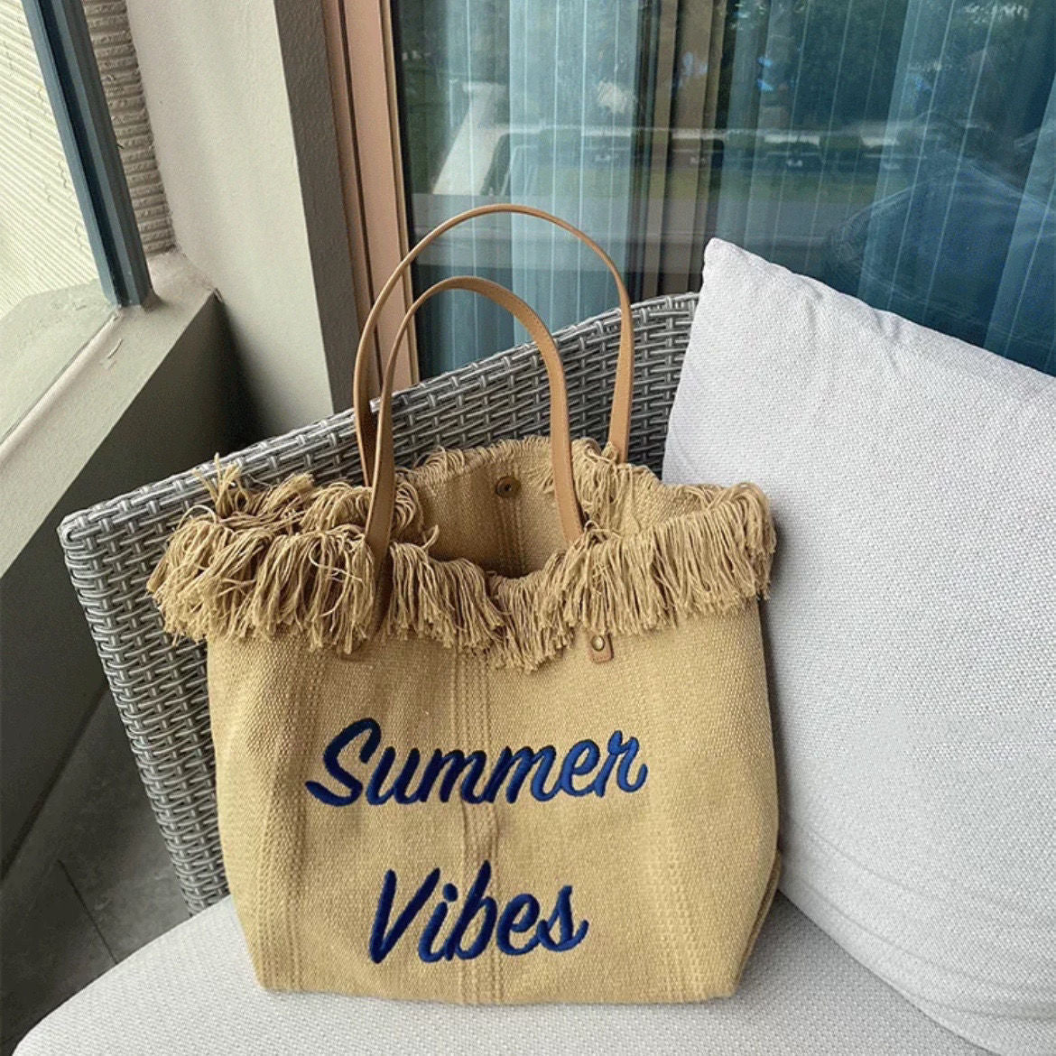 Summer Vibes Beach Bag