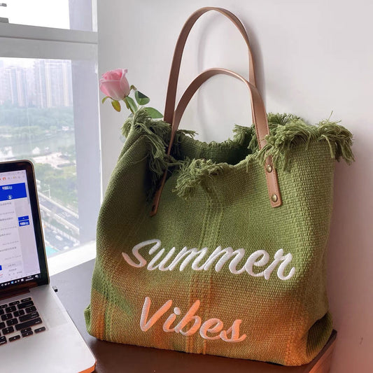 Summer Vibes Beach Bag